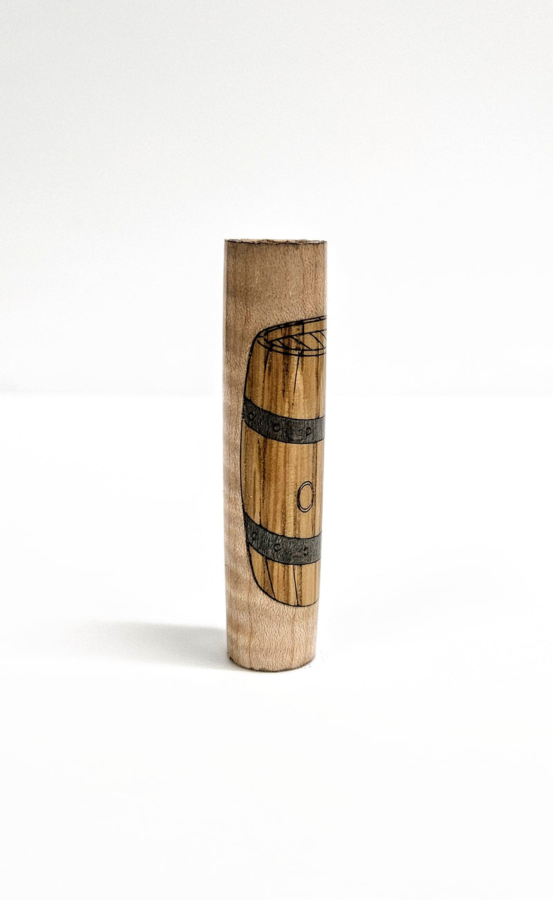 Whiskey Barrel Inlay Blank