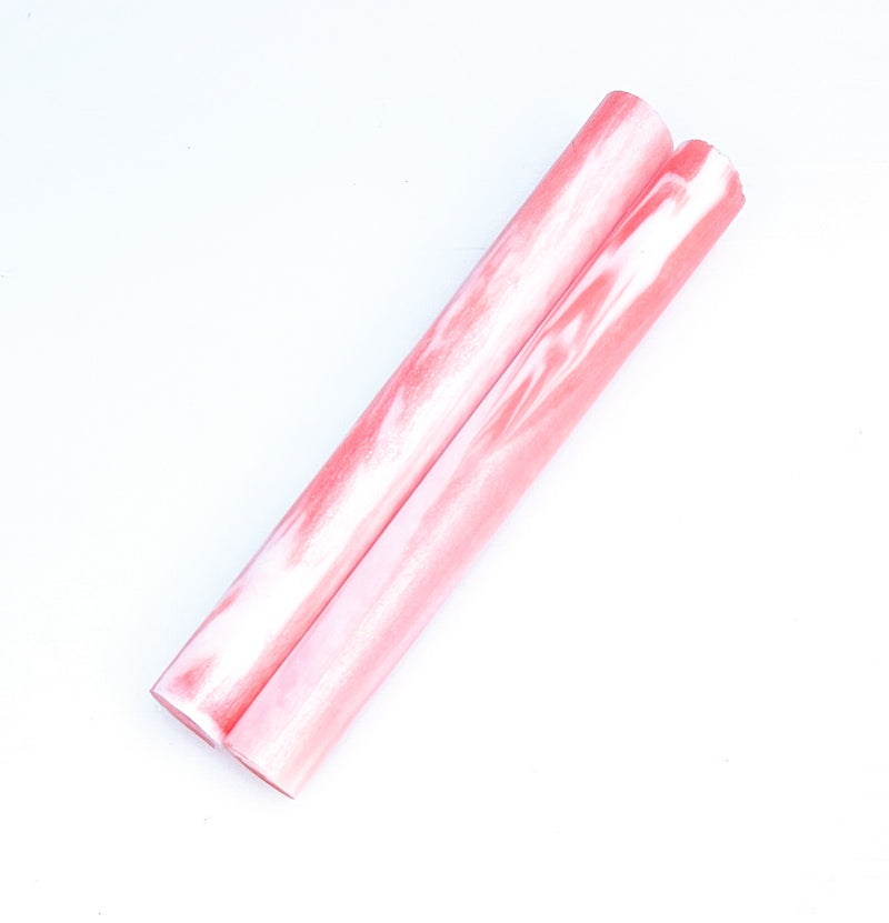 Pink and White DiamondCast® Slim Blank