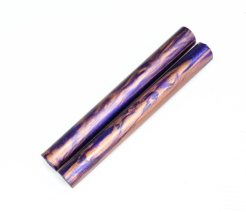 Purple and Copper DiamondCast® Slim Blank