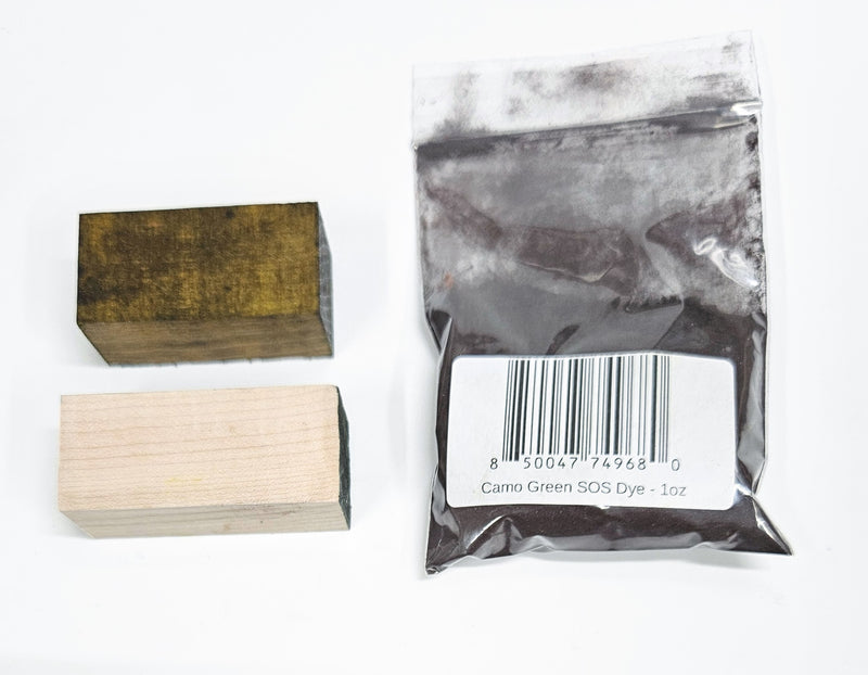 Camo Green Stabilizing Dye 1oz