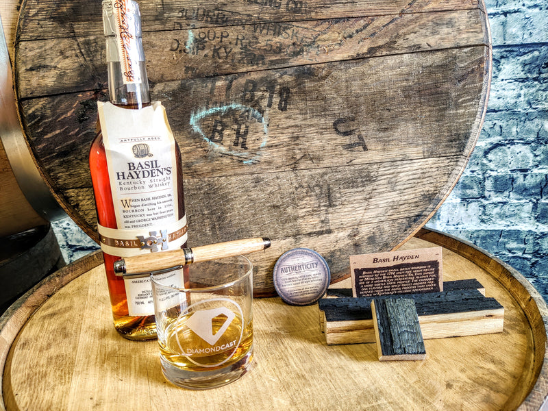 Basil Hayden Barrel Wood Blanks