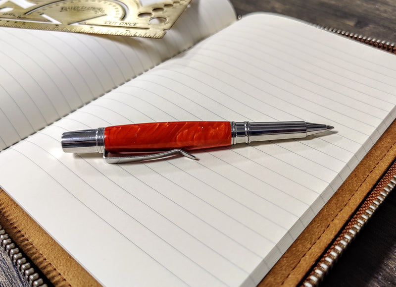 Coyote Twist Pen Kit - Natural Stainless