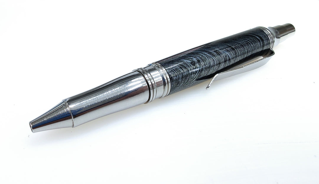 Liberty Click Pen Kit - Natural Stainless – McKenzie Penworks