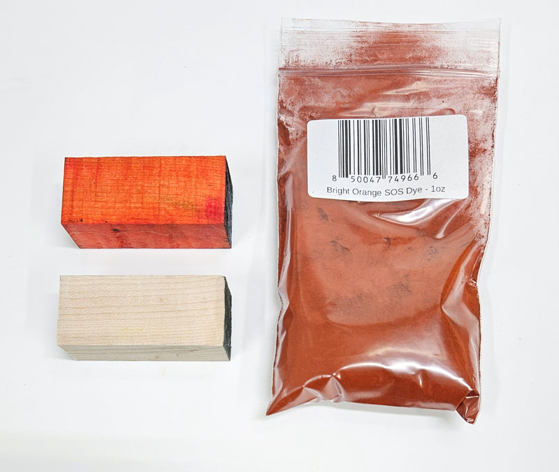 Bright Orange Stabilizing Dye 1oz