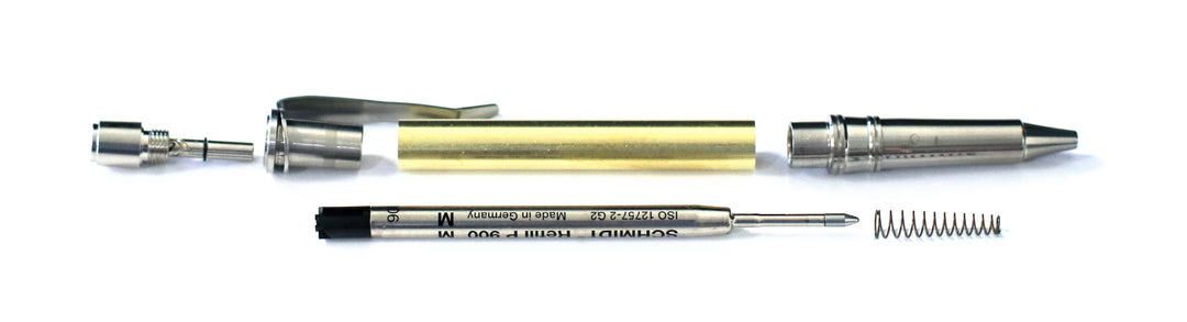 Coyote Click Pen - Natural Stainless – McKenzie Penworks