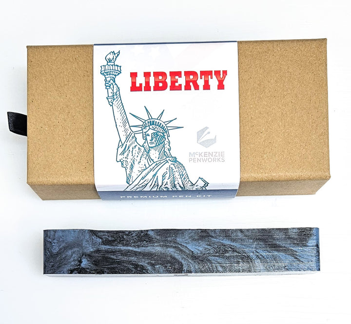 Liberty Click Pen Kit - Standard Stainless – McKenzie Penworks