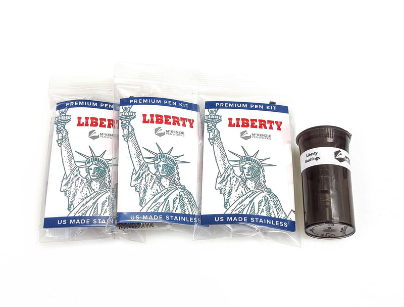 Liberty Twist Pen Kit - 3 Kit Starter Pack w/Bushings
