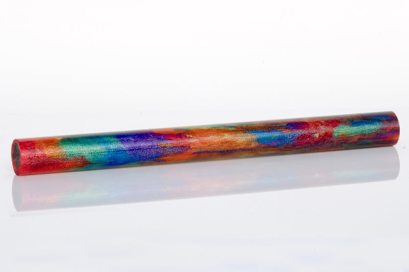 "Oil Slick" Diamond Cast Round Blank