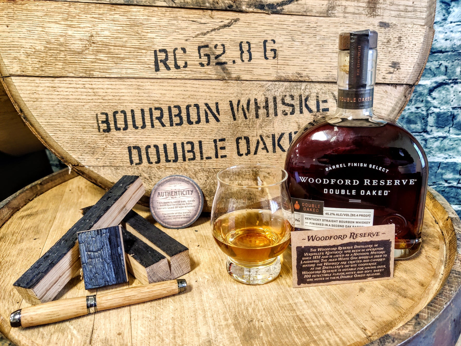 Woodford Reserve Double Oaked Barrel Wood Blanks McKenzie Penworks Woodford Reserve Double Oaked Barrel Wood Blanks McKenzie Penworks